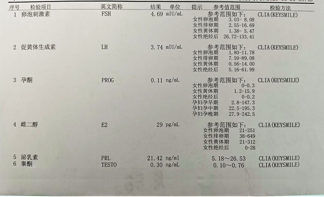性激素的最佳检查时间，你了解过吗？